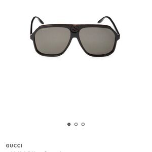 Gucci Black sunglasses 62MM PILOT